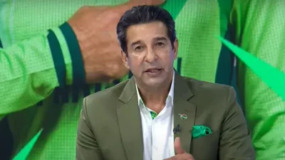 পাকিস্তানের সাবেক কিংবদন্তি পেসার ওয়াসিম আকরাম। 