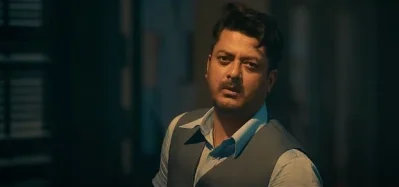 &lsquo;বরবাদ&rsquo; সিনেমার দৃশ্যে ওপার বাংলার অভিনেতা যিশু সেনগুপ্ত। ছবি: সংগৃহীত