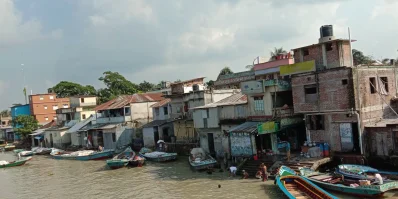 ইন্দ্রেরহাট বন্দরের একাংশ। ছবি: ইত্তেফাক  