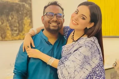 নির্মাতা রায়হান রাফী ও অভিনেত্রী তমা মির্জা। ছবি: সংগৃহীত