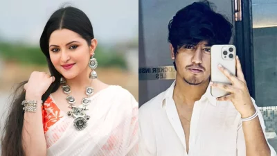 পরীমণি ও শেখ সাদী। ছবি: সংগৃহীত