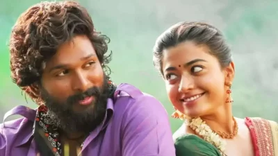 ‘পুষ্পা ২’ সিনেমায় আল্লু অর্জুন ও রাশমিকা মান্দানা। ছবি: সংগৃহীত