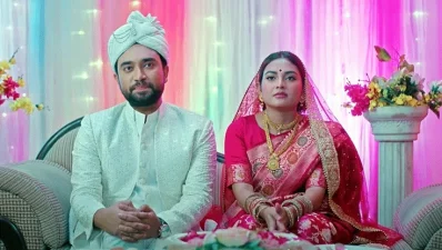 ‘প্রিয় প্রিয়সিনী’ নাটকে জোভান ও তটিনী। ছবি: সংগৃহীত