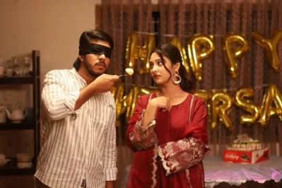 ‘অ্যারেঞ্জ ম্যারেজ’ নাটকে তৌসিফ ও নীহা। ছবি: সংগৃহীত