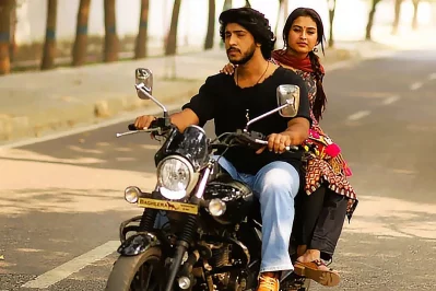 &lsquo;মন দিওয়ানা&rsquo; নাটকের দৃশ্যে তৌসিফ ও তটিনী। ছবি: সংগৃহীত