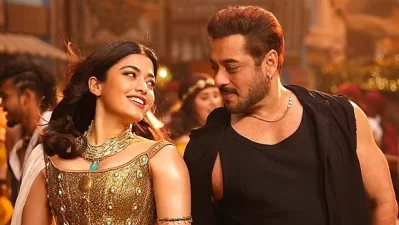 ‘সিকান্দার’ সিনেমায় রাশমিকা ও সালমান। ছবি: সংগৃহীত
