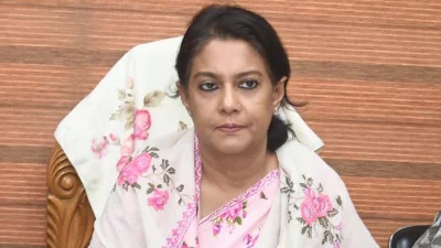 পরিবেশ উপদেষ্টা সৈয়দা রিজওয়ানা হাসান।