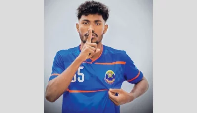এবারের লিগের প্রথম পর্বে ১০ ম্যাচ খেলে ৭ গোল করা আল আমিন। 