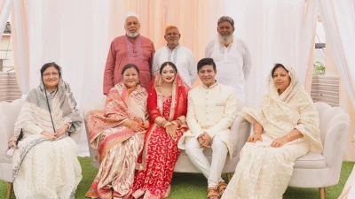দুই পরিবারের উপস্থিতিতে শুক্রবার বিয়ে সম্পন্ন হয়েছে। ছবি: সংগৃহীত