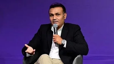 ভারতের সাবেক ওপেনার বীরেন্দর শেবাগ। 
