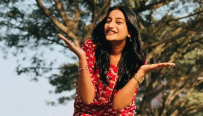 মডেল ও অভিনেত্রী নিদ্রা দে নেহা। ছবি: সংগৃহীত