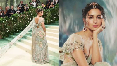 মেট গালায় এটা ছিল আলিয়ার দ্বিতীয় আসর