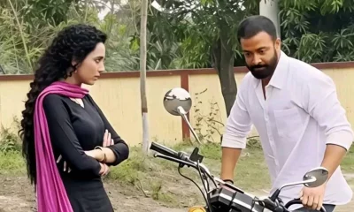 &lsquo;তাণ্ডব&rsquo; এর শুটিং দৃশ্যে শাকিব খান ও সাবিলা নূর। ছবি: সংগৃহীত