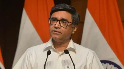 ভারতের পররাষ্ট্র সচিব বিক্রম মিশ্রি। ফাইল ছবি