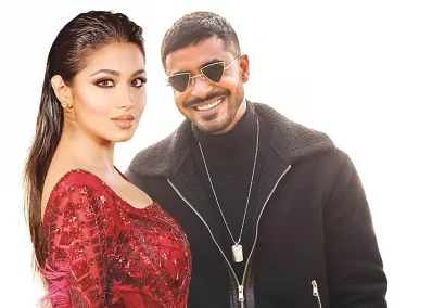&lsquo;ইনসাফ&rsquo; ছবিতে অভিনয় করেছেন তাসনিয়া ফারিণ ও শরিফুল রাজ। ছবি: সংগৃহীত