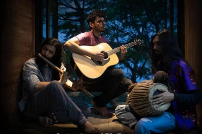 কাকতাল ব্যান্ডের সদস্যরা। ছবি: ফেসবুক থেকে
