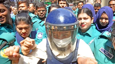 মঙ্গলবার ঢাকার চিফ মেট্রোপলিটন ম্যাজিস্ট্রেট মোস্তাফিজুর রহমানের আদালত শুনানি শেষে নুসরাত ফারিয়ার জামিন দেন। ছবি: সংগৃহীত
