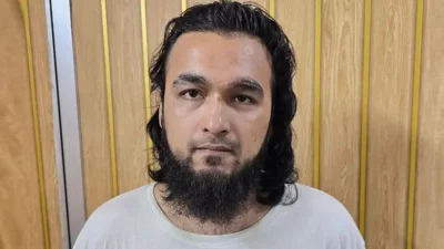 অপহরণের পর ধর্ষণের অভিযোগে ডেমরা থানায় করা মামলায় গ্রেপ্তার সংগীতশিল্পী মাইনুল আহসান নোবেল। ছবি: সংগৃহীত