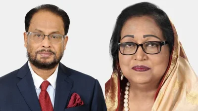  জিএম কাদের ও তার স্ত্রী শেরিফা কাদের