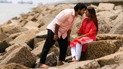 &lsquo;মন মঞ্জিল&rsquo; নাটকে তৌসিফ মাহবুব ও তটিনী। ছবি: সংগৃহীত