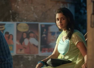 ‘উৎসব’-এর টিজারে সাদিয়া আয়মান। ছবি: সংগৃহীত
