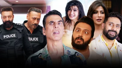 ‘হাউজফুল ৫’ সিনেমার স্টারকাস্ট। ছবি: সংগৃহীত