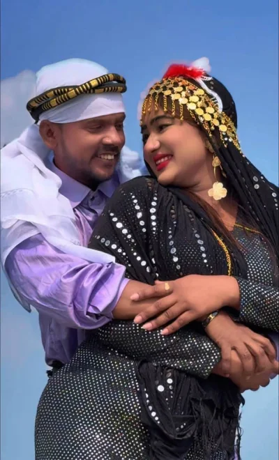 হিরো আলম ও রিয়া মনি। ছবি: সংগৃহীত