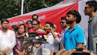 এনসিপির আহ্বায়ক নাহিদ ইসলাম 