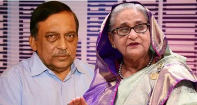 শেখ হাসিনা ও  আসাদুজ্জামান খান