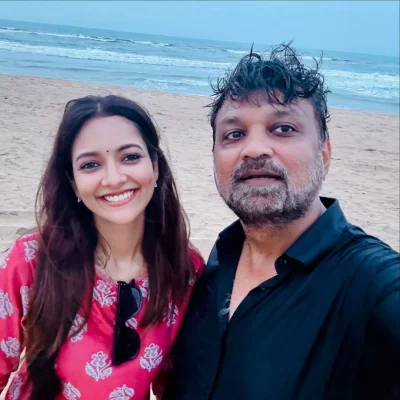 সৃজিতের সেলফিতে সুস্মিতা। ছবি: সংগৃহীত