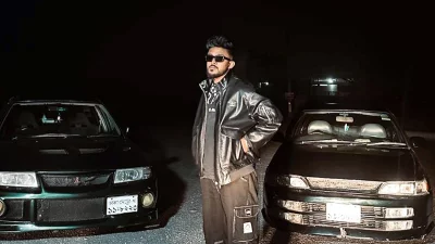 র‍্যাপার সেজান। ছবি: সংগৃহীত