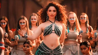 নাচের দৃশ্যে তামান্না ভাটিয়া। ছবি: সংগৃহীত