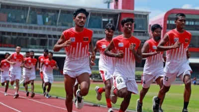 বাংলাদেশ দল এশিয়ান কাপ খেলতে ভারতে গিয়েছিল