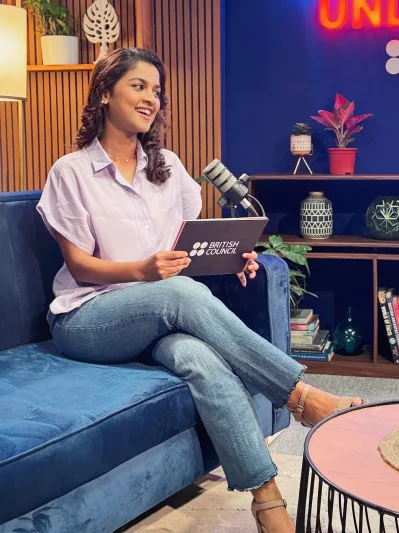 উপস্থাপনায় নাম লেখালেন সাদিয়া আয়মান। ছবি: সংগৃহীত
