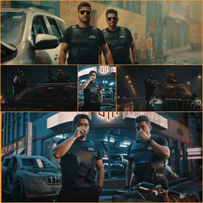 প্রকাশিত টিজারে অভিনেতা আর. মাধবনের সঙ্গে ধোনি। ছবি: ভিডিও থেকে