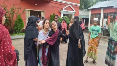 নিহত মেহেদী হাসানের স্বজনদের আহাজারী