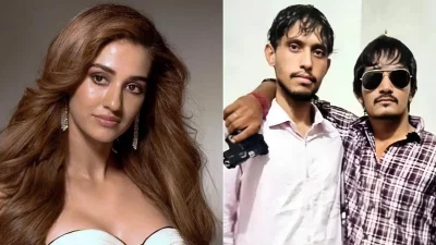 বলিউড অভিনেত্রী দিশা পাটানি, (ডানে) &lsquo;বন্দুকযুদ্ধে&rsquo; নিহত দুই অভিযুক্ত গ্যাং সদস্য রবীন্দ্র ও অরুণ। কোলাজ: ইত্তেফাক