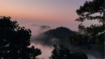 ফুরোমন পাহাড়ের সূর্যোদয়-সূর্যাস্তের অপার দৃশ্য। 