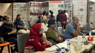 ঢাকার ভবিষ্যৎ নিয়ে আলোচনা-পর্যালোচনা। ছবি: স্থপতি ইনস্টিটিউটের&nbsp;সৌজন্যে