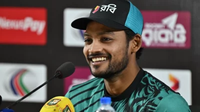 সিলেটের উইকেট ও দলের পারফরম্যান্সে খুশি খুশি শান্তা