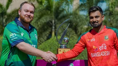 বাংলাদেশ বনাম আয়ারল্যান্ড ম্যাচে দর্শকদের কোনো আগ্রহ নেই, ফাঁকা গ্যালারি