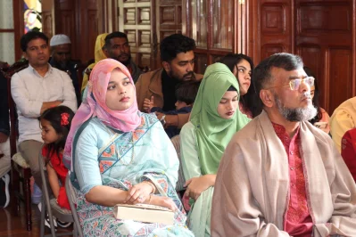 প্রবাসী বাংলাদেশি কমিউনিটির বিশিষ্ট ব্যক্তিবর্গ এবং বিপুলসংখ্যক প্রবাসী বাংলাদেশি অংশগ্রহণ করেন।