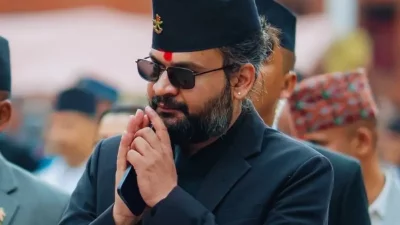 র&zwj;্যাপার বালেন্দ্র শাহ।