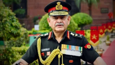 ভারতীয় সেনাবাহিনীর প্রধান জেনারেল উপেন্দ্র দ্বিবেদী