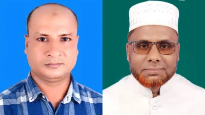 রংপুর-১ আসনে বিএনপি প্রার্থী মোকারাম হোসেন সুজন ও জামায়াতের প্রার্থী রায়হান সিরাজী