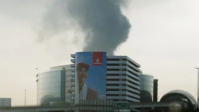 দুবাইতে ইরানের হামলা 