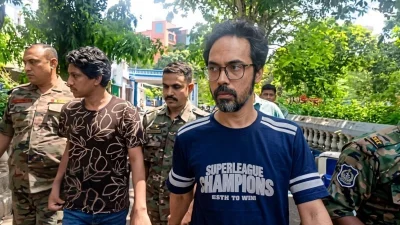 শরিফ ওসমান হাদি হত্যা মামলার প্রধান সন্দেহভাজন ফয়সাল করিম মাসুদ ও তার সহযোগী