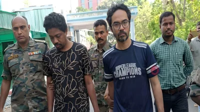 ওসমান হাদি হত্যা মামলায় অভিযুক্ত ফয়সাল করিম ও  তার সহযোগী আলমগীর