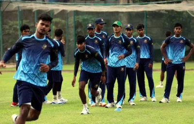 অনুশীলনে বাংলাদেশ এইচপি দল