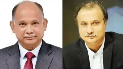 সাবেক মন্ত্রী মো. নূরুল ইসলাম সুজন ও সাংবাদিক মোজাম্মেল বাবু